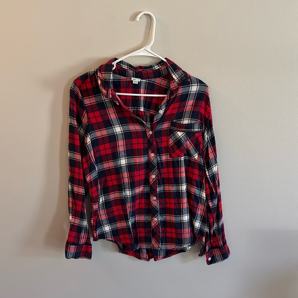 Aerie Flannel Button Down